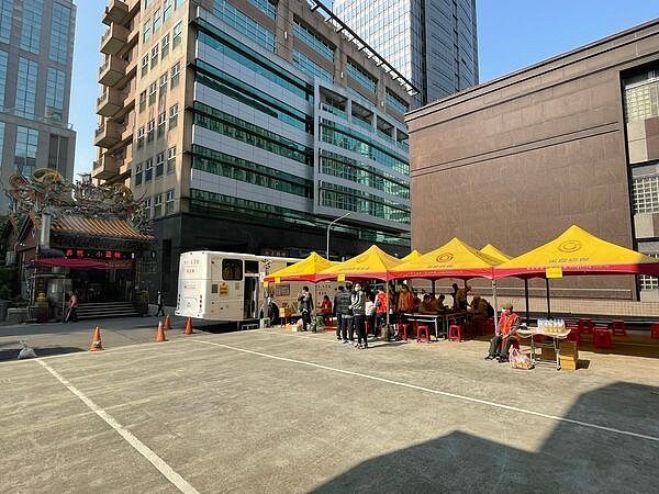 洲子福德廟舉辦捐血活動