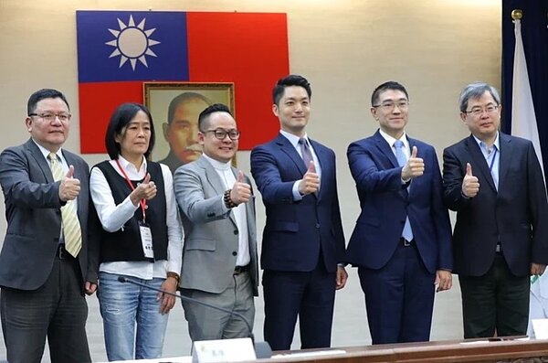 基隆市長謝國樑拜訪台北市蔣萬安,觀摩考察北市交通建設。圖/基隆市政府提供