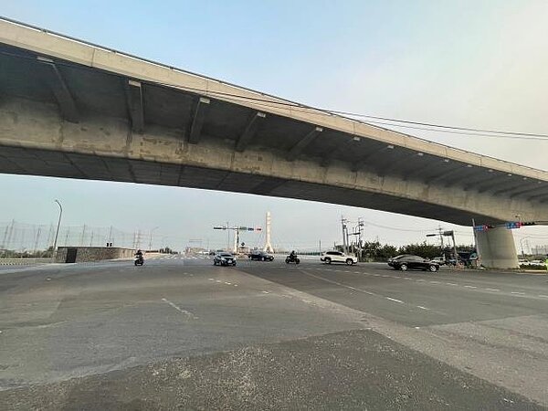 永康交流道聯絡道工程預計年底全線通車。圖／台南市政府提供