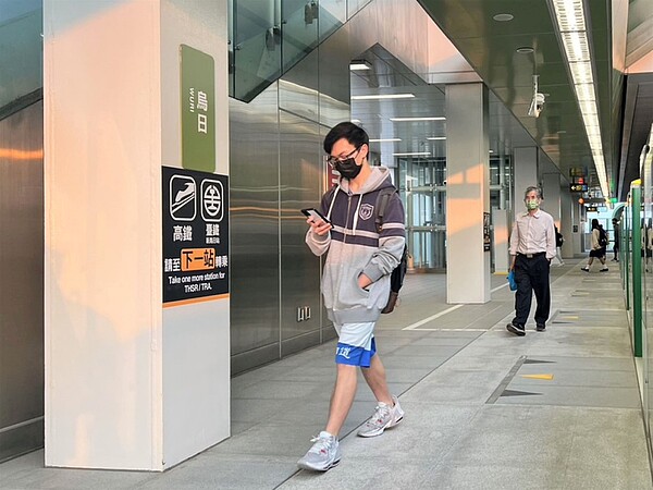 中捷公司提醒旅客捷運烏日站無法轉乘雙驖。圖/台中市政府提供