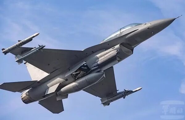 空軍F-16V戰機。圖/軍聞社