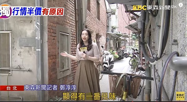 座落在台北中山僅開價1880萬，讓人跌破眼鏡。圖／東森新聞