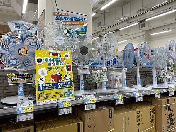 臺中購節電多家業者祭優惠。圖/台中市府提供