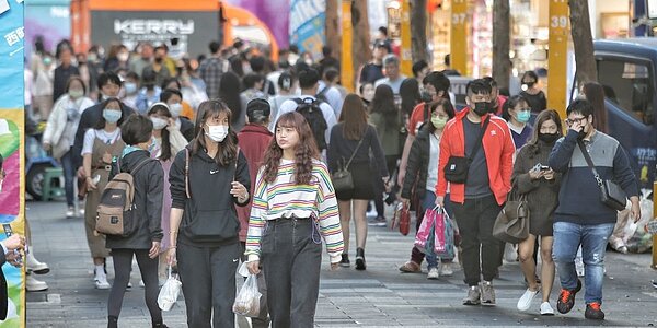 西門町商圈開放國際旅客後,商圈空置率逐漸改善。圖/中時報系資料照片