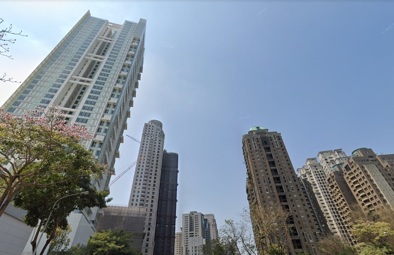 台中七期豪宅出現社區新高價,但專家點出建案有不少問題。圖/取自google maps
