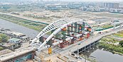 桃捷綠線蝴蝶拱橋　大園最美地標