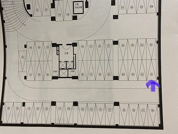 車位升級B2 代銷給「這格」該接受? 過來人說實話:賣房再被嫌一次 B2/81號車位平面圖。圖/翻攝自PTT