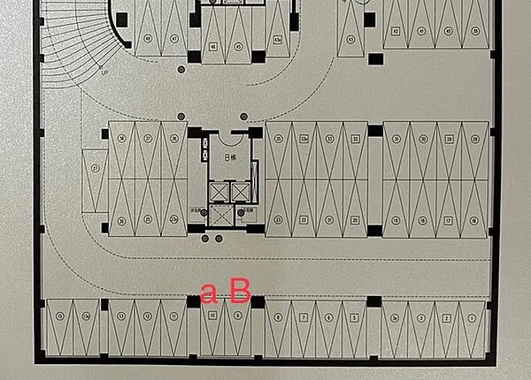 B3／a、B車位平面圖。圖／翻攝自PTT	