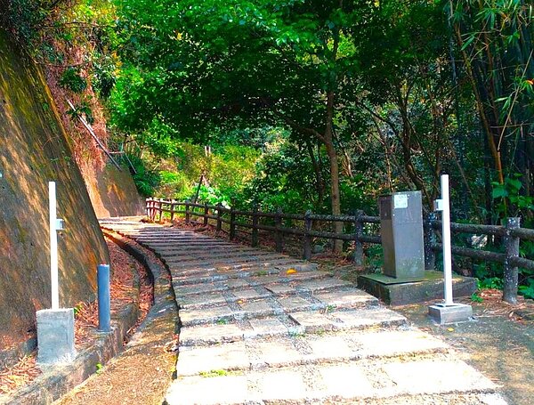 大坑1號步道入口。圖/台中市府提供