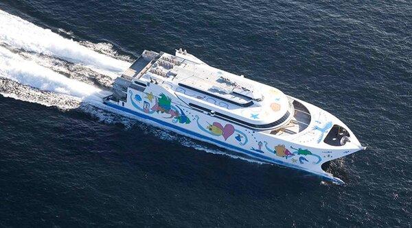 麗娜輪「台南-澎湖」航線將於5月3日復航。圖／台南市政府提供