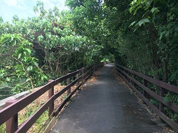 台北市北投區國有土地認養案件。國產署提供