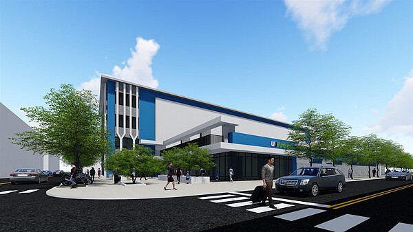 高雄首座光電複合式立體停車場投資案簽約。圖/高雄市交通局提供