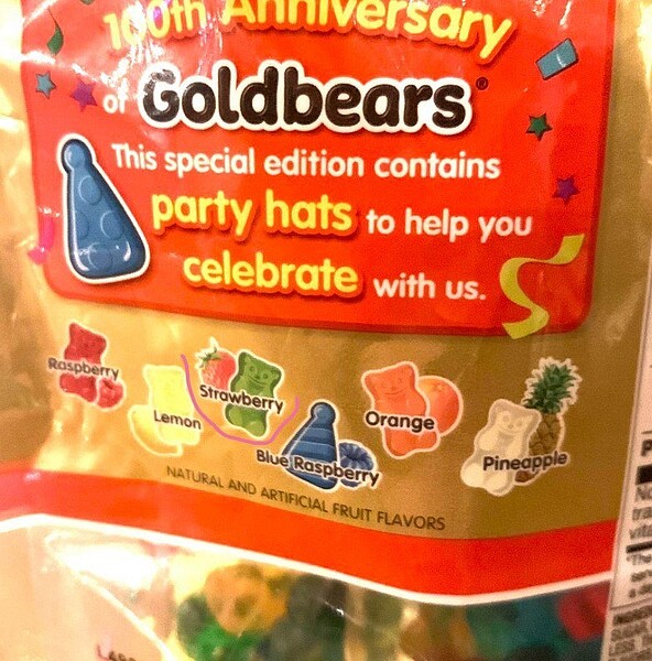 綠色「小熊軟糖」正確口味曝光,讓許多國外網友震驚。圖截自Reddit