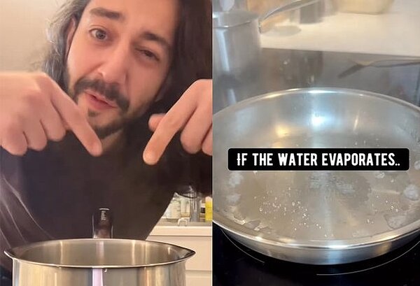 一名時常傳授生活妙招的外國網紅亞門,分享在廚房可用的眾多妙招。圖截自creative_explained