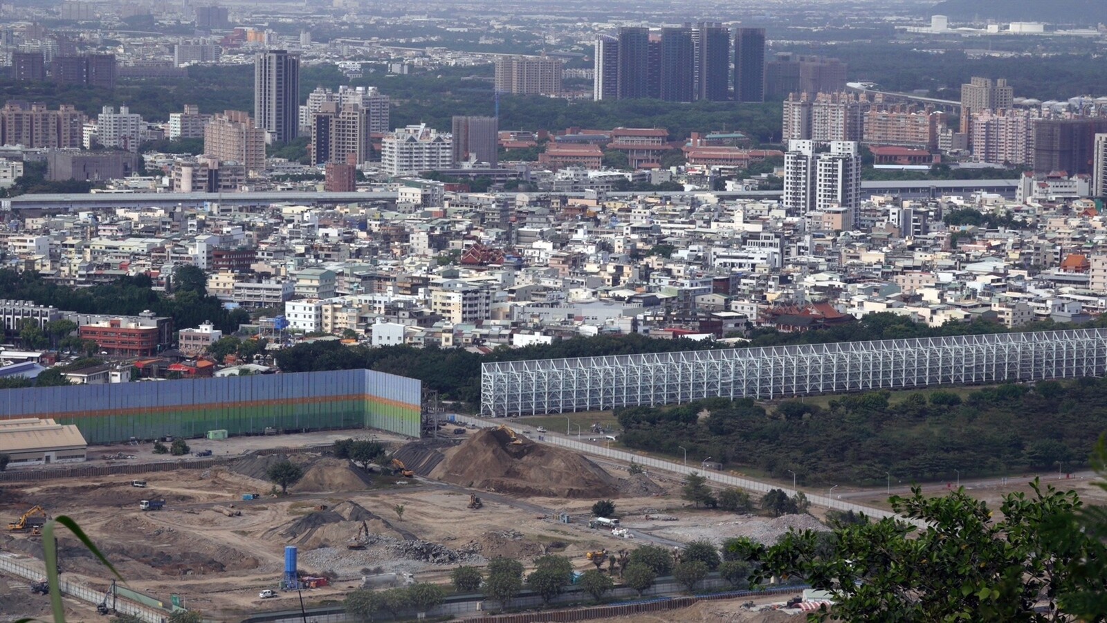 圖為楠梓產業園區整地情況。聯合報系資料照片 
