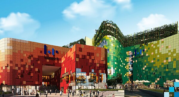 台中三井Lalaport北館將於4月27日開幕試營運。圖/台中市政府提供