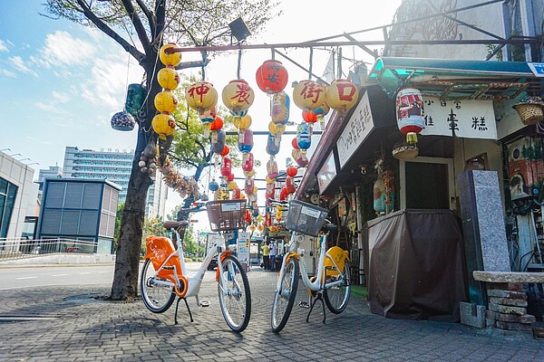 台南YouBike 2.0已累計超過20萬人次使用。圖／台南市交通局提供