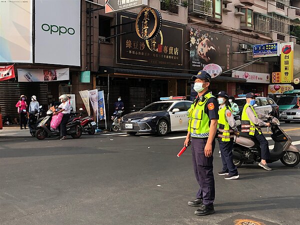 大甲媽祖將於23日進入雲林,沿途的西螺和虎尾分局已完成交通和停車規畫,呼籲民眾依規畫行車,以保平安順利。圖/虎尾分局提供