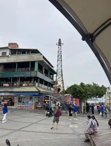 淡水渡船頭燈塔經新北文化局審議列為「歷史建築」。圖／聯合報資料照
