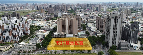 統一集團旗下太子實業,預計砸近10億元打造複合式商城「太子置地廣場」。示意圖/翻攝台中市政府