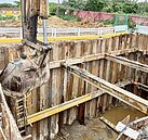 中油桃園管線遷移工程油管不明爆裂　工人閃避不及摔落亡