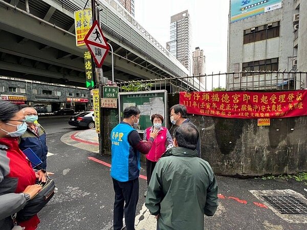 景平里交通安全改善會勘。圖／取自「景平里 游一龍」臉書