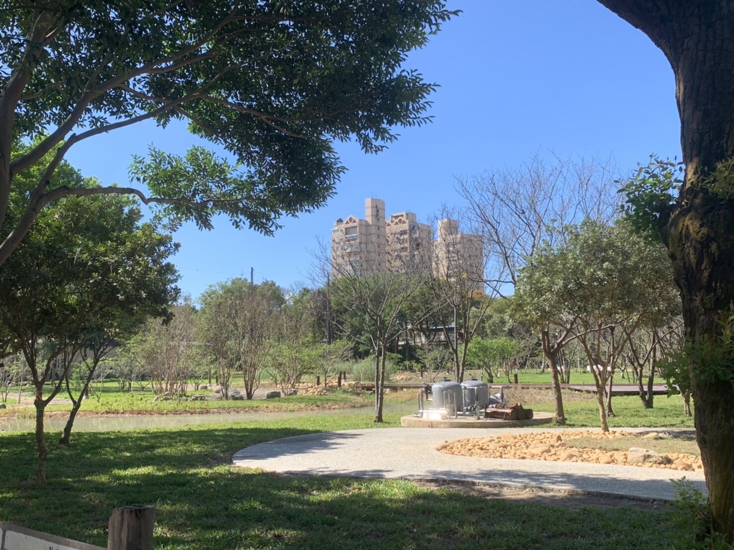 桃園八德大湳森林公園將闢建地下3層停車場，交通部昨允諾補助工程經費約4.53億元。記者翁唯真／攝影 