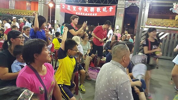 立農里舉辦中秋節活動。圖／取自「立農里」臉書