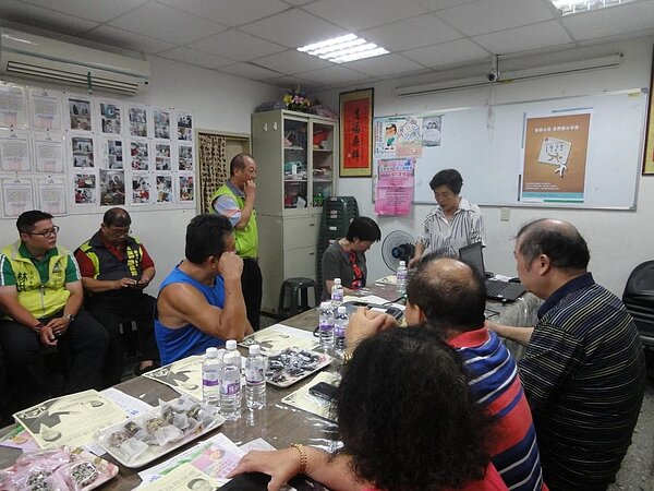 豐年里里鄰工作會報活動花絮。圖/取自「臺北市鄰里服務網」