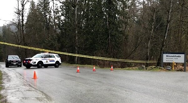 陳芃蓉試圖滅屍的公園現場。圖／取自加拿大CTV新聞