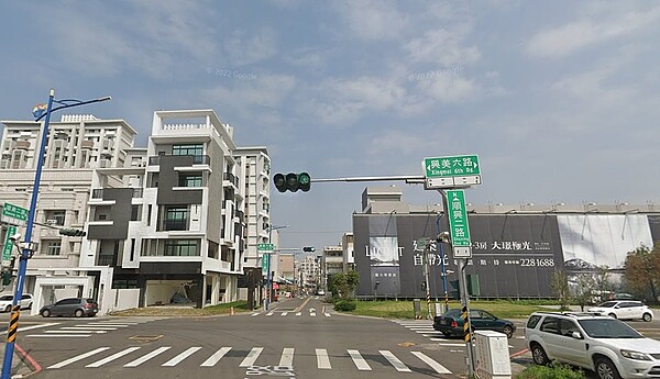 嘉義產業發展帶動房市，嘉義市湖子內重劃區屬於房市熱絡區塊，不過今年的房市明顯趨冷，整體交易量也較下降。圖／google map
