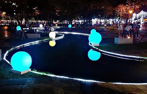 萬坪都會公園鄰近挹秀里。圖/取自新北市旅遊王官網