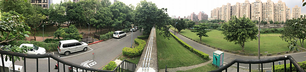 文山區景美里景美河濱公園全貌。圖片由景美里粉絲專頁提供。
