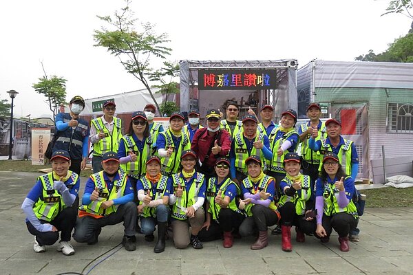 博嘉里志工隊合照。圖片由吳坤輝里長提供