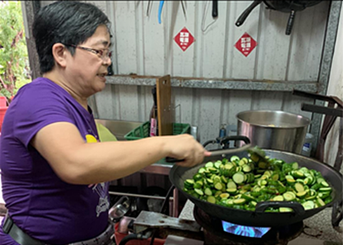 奇岩里的烹飪班課程。圖/取自台北市鄰里服務網