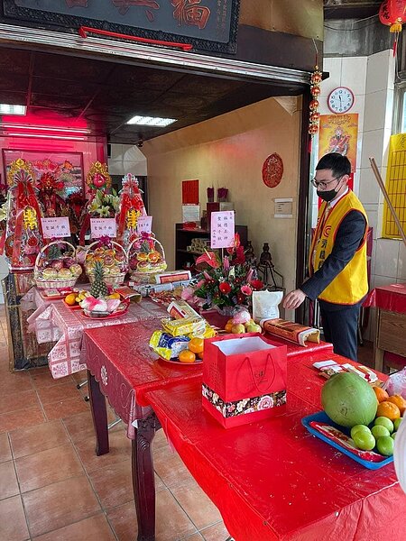 永慶房屋人員到現場協助活動。圖／取自「北投樂生活 X 有你有我」臉書