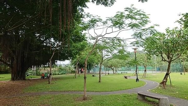 大漢溪畔綠地，療育聖地。圖／易小滿攝