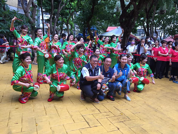 中秋節活動與民同樂。圖／取自「Sara Chang」臉書專頁
