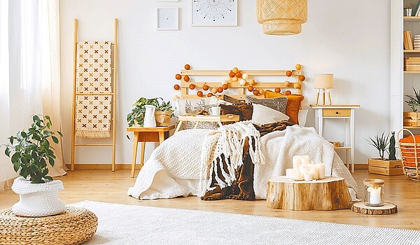 打造秋冬舒適的家,可以用地毯隔絕凉意。圖/21世纪不動產提供