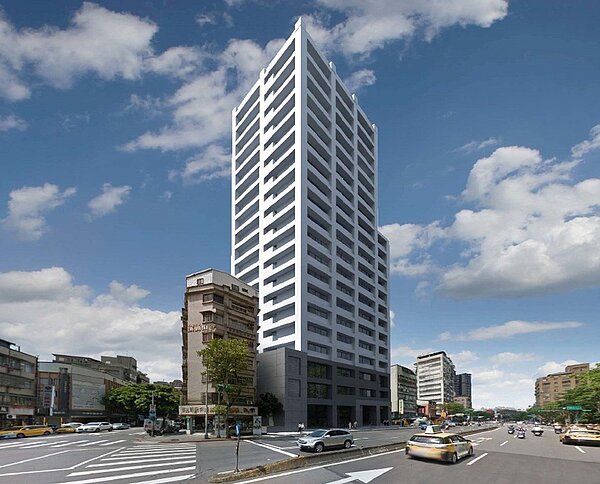 萬大線廈安站(捷十)基地完工示意圖。圖/戴德梁行提供