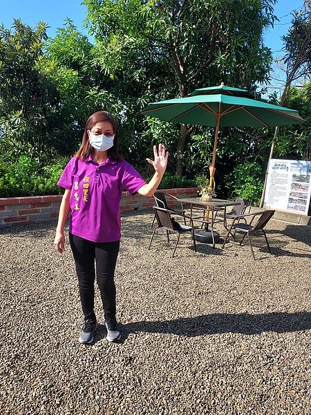 一秒度假感的「溪頭小苑」,里長呂惠美歡迎你。易小滿攝