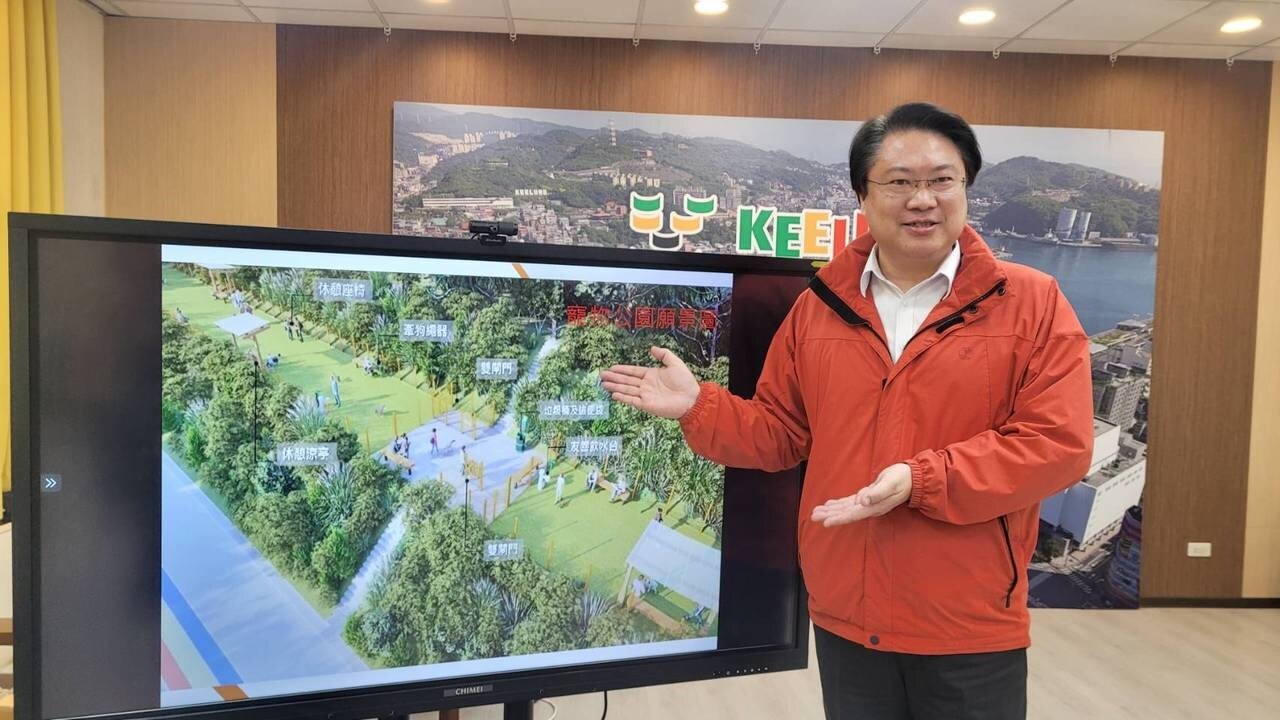 基隆市長林右昌昨宣布,基隆首座寵物公園落腳暖暖運動公園。記者游明煌/攝影