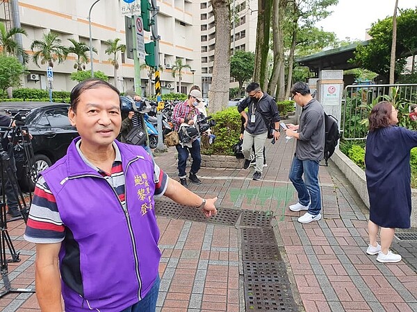 南港區聯成里里長鮑黎登。圖片由鮑黎登里長提供。
