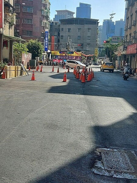 後社里大智街道路拓寬工程完成通車，給里民更舒適的居住環境。圖／取自莊晉貴里長臉書專頁

