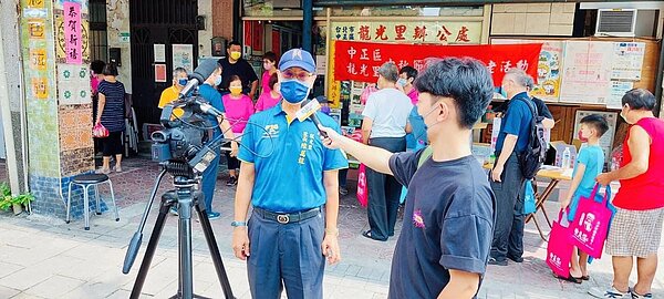 龍光里中秋節暨重陽敬老活動。圖/取自「陳萬龍」臉書