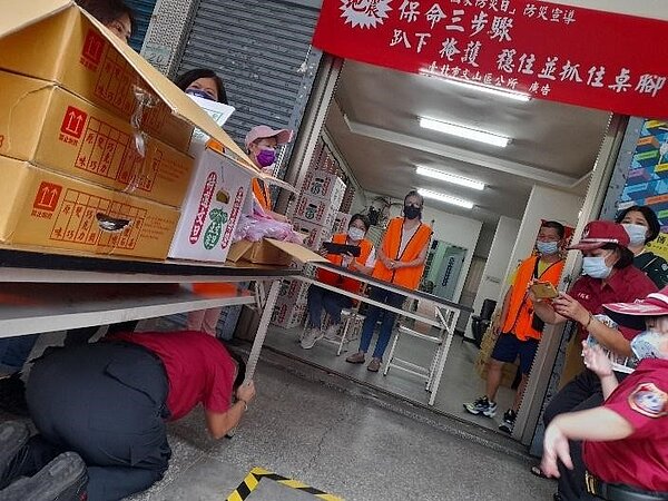 木新里舉辦防災演練講座。圖/取自台北市鄰里服務網