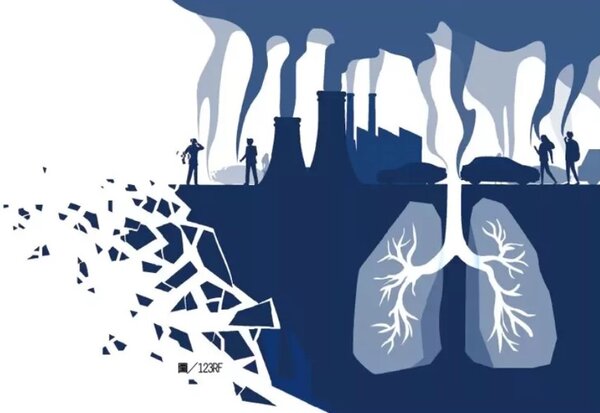 空汙已被證實會影響肺部。 圖／123RF