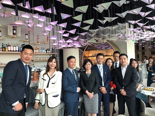 世邦魏理仕2022年團隊。圖/好房網News記者蔡佩蓉攝影