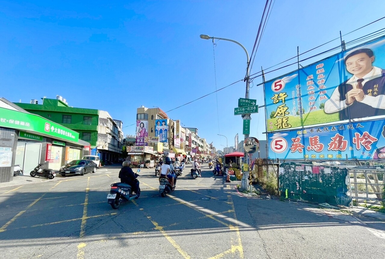 該筆土地位處彰化市中心，距離彰化車站商圈頗近。記者宋健生/攝影 