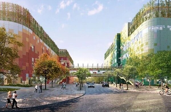 三井不動產集團在台中市投資「Mitsui Shopping Park LaLaport」購物商城,全館「北館+南館」將在春季開幕營運。圖/三井不動產集團提供